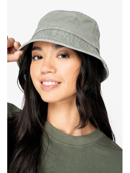 Cappello da pescatore unisex slavato ecosostenibile