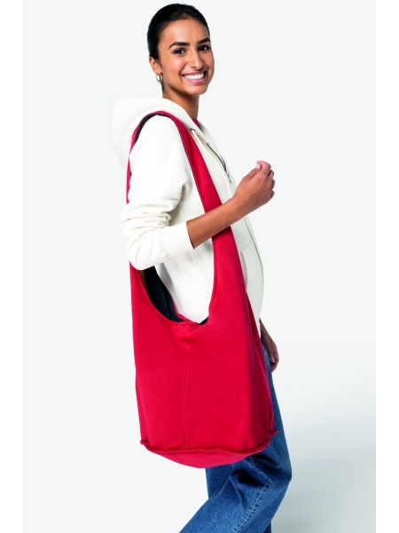 Borsa a tracolla personalizzata Native Spirit in felpa