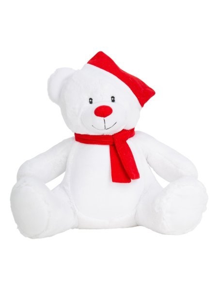 Peluche con zip orso di Natale Mumbles Christmas Zippie Bear