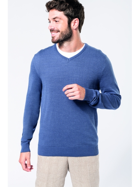 Maglione da uomo in cotone e acrilico Kariban Corporate