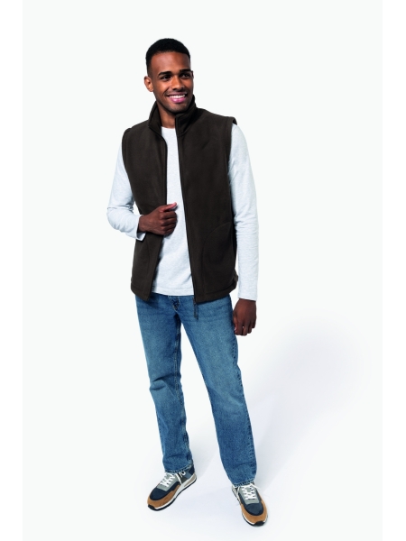 Gilet micropile uomo personalizzato Kariban