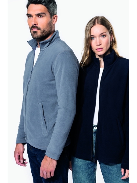 Giacca micropile unisex personalizzata Kariban