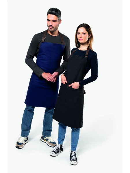 Grembiule vintage unisex personalizzabile Kariban Hospitality