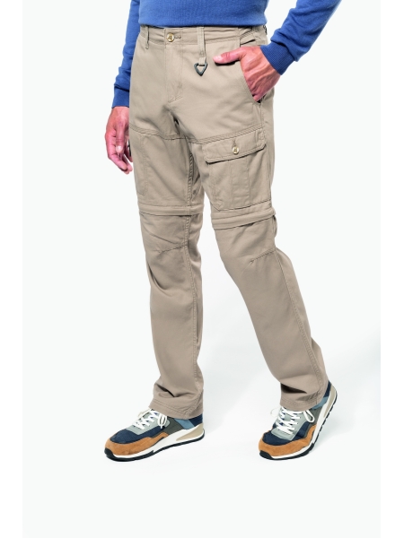 Pantalone da uomo personalizzato Kariban multitasche 2 in 1
