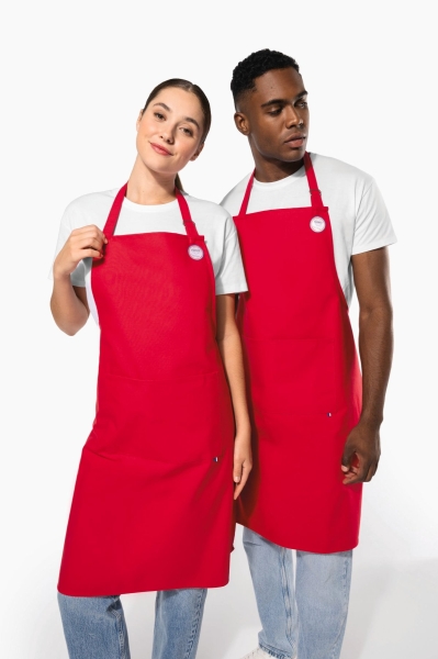 Grembiule unisex 280 g/m² personalizzabile Kariban Origine France Garantie