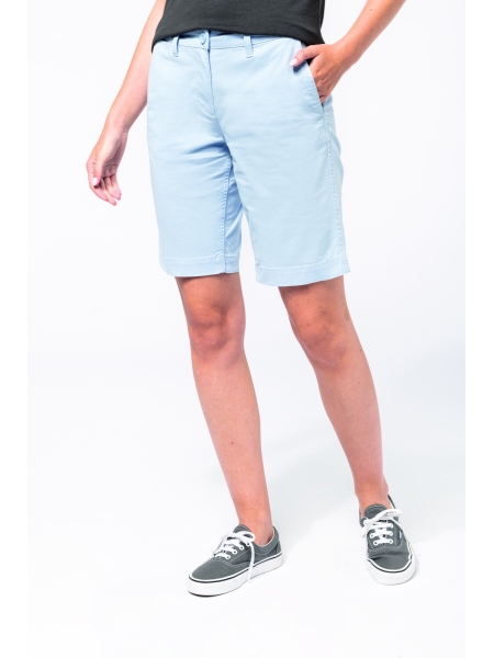 Bermuda chino donna personalizzati Kariban