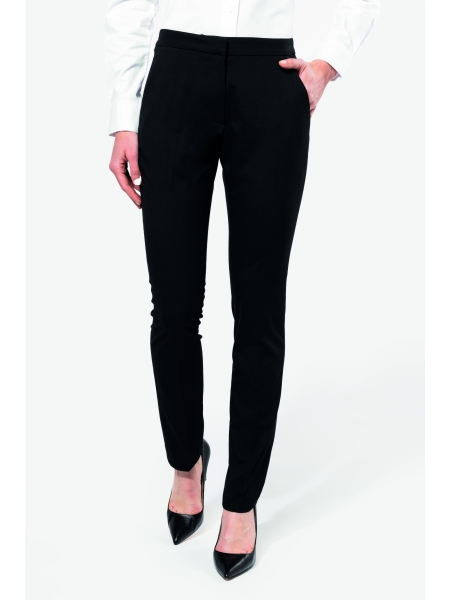 Pantaloni da lavoro donna personalizzati Kariban Hospitality