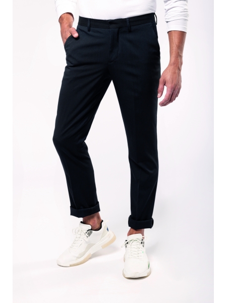 Pantaloni uomo classici con pinces personalizzati Kariban Hospitality