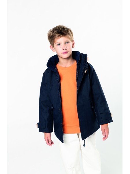 Parka bambino personalizzabile Kariban