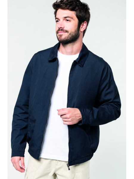 Giacca Harrington da uomo personalizzabile Kariban