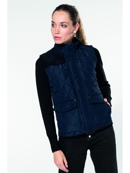 Gilet da donna personalizzato Kariban trapuntato