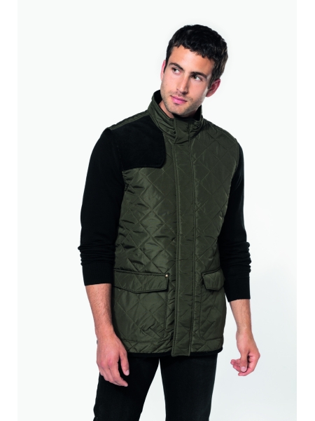 Gilet trapuntato uomo leggero personalizzato Kariban