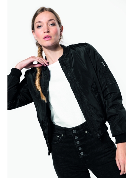 Giacca da donna personalizzata Kariban Bomber