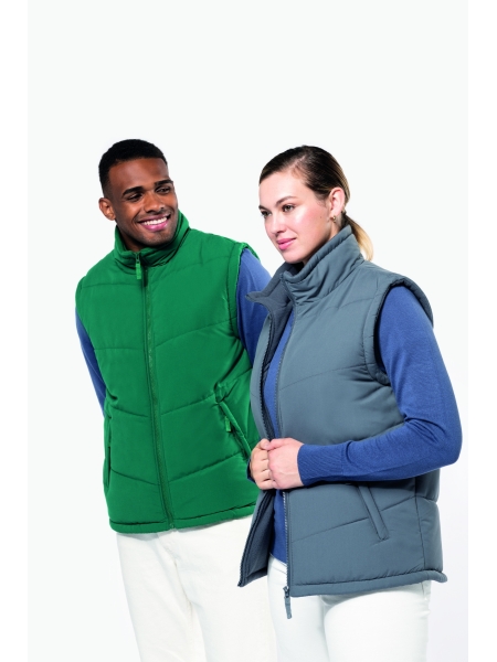 Gilet unisex personalizzato Kariban Bodywarmer in pile