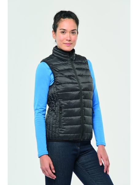 Gilet da donna personalizzato Kariban Piumino