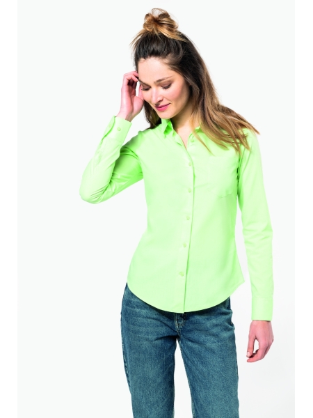 Camicie donna economiche personalizzate Kariban Corporate