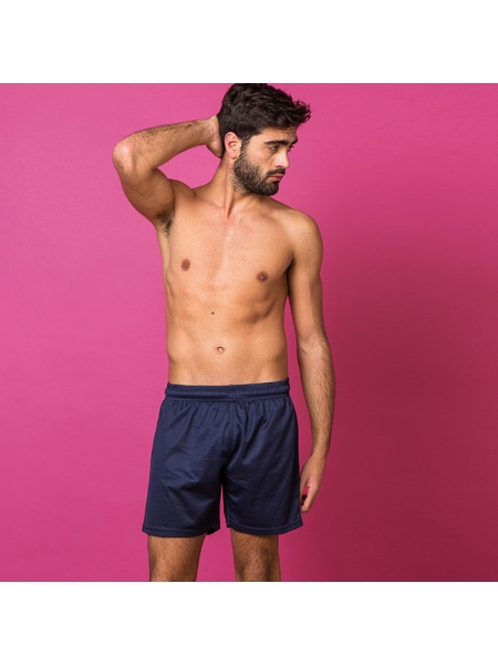 Bermuda sportivi unisex in poliestere