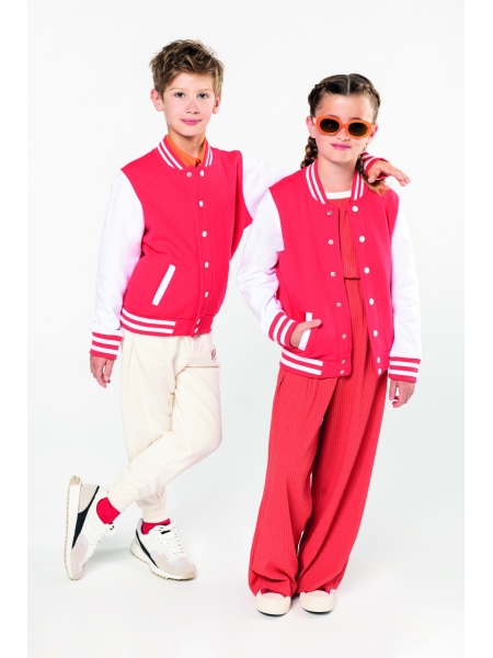 Giubbino college da bambino personalizzato Kariban Teddy