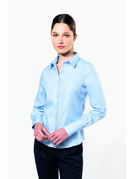 Camicie da lavoro personalizzate donna Kariban no stiro