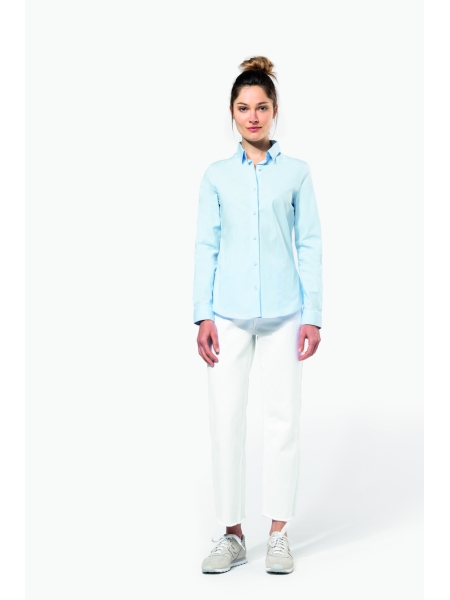Camicia aderente donna Kariban Corporate