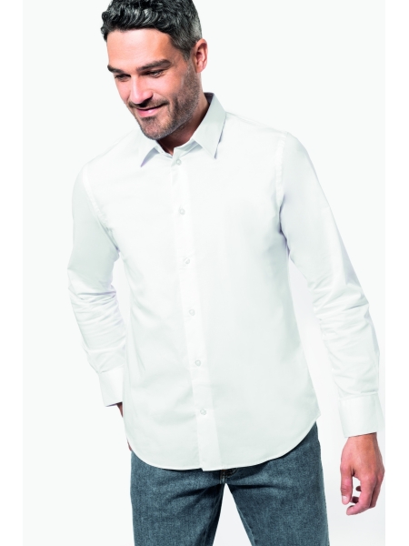 Camicie da ufficio uomo personalizzate Kariban Corporate