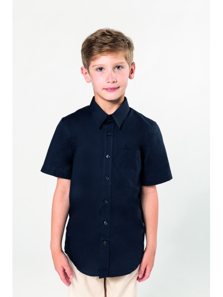 Camicie bambino personalizzate in popeline Kariban