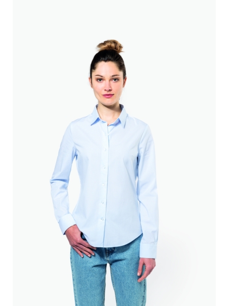 Camicia da donna personalizzata Kariban Corporate