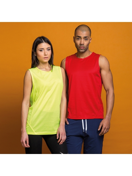 10 Canotte sportive personalizzate da adulto colorate Fresh