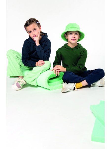 Felpa con cappuccio bambino personalizzata Kariban Basic+