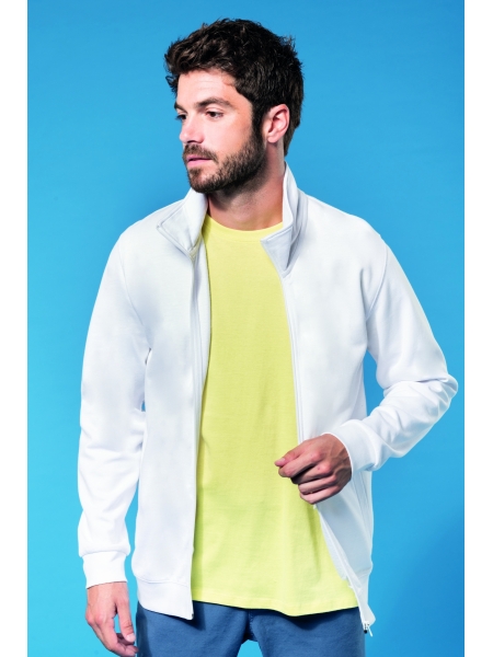 Felpe garzate unisex personalizzate Kariban full zip Basic