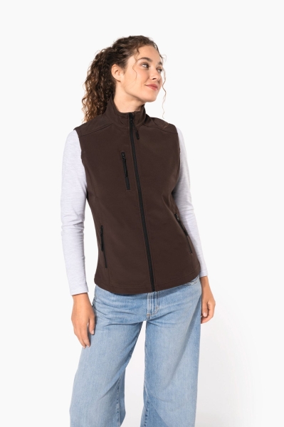 Gilet da donna 300 g/m² personalizzabile Kariban Softshell