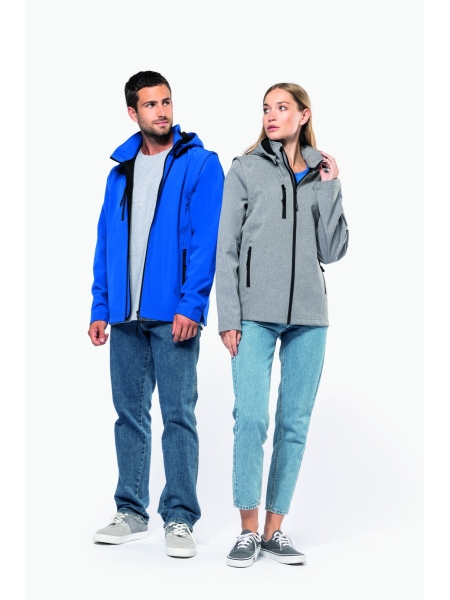 Giacche softshell unisex personalizzate Kariban