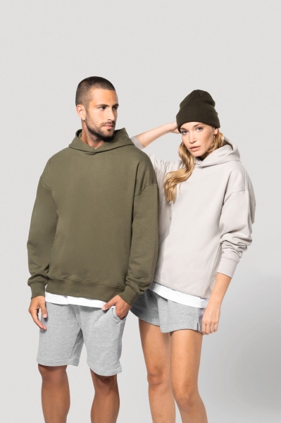 Felpa unisex oversize con cappuccio in felpa 280 g/m² personalizzabile Kariban