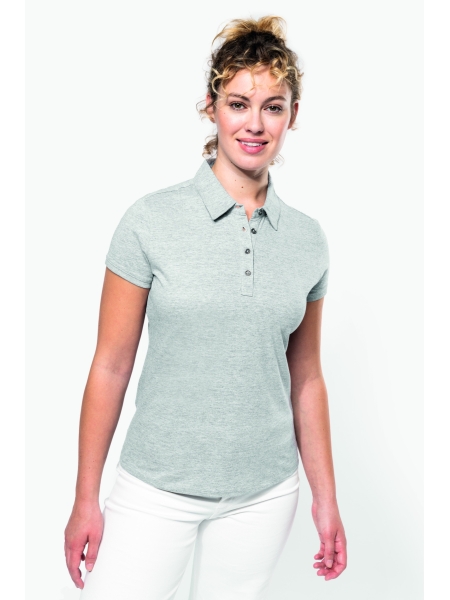 Polo lavoro donna personalizzata Kariban jersey