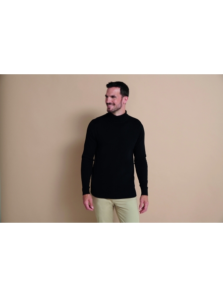 Maglioncino dolcevita da uomo personalizzato Henbury