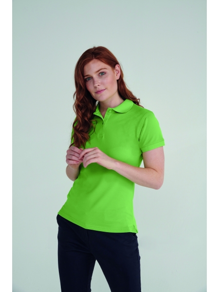 Polo femminile personalizzata Henbury Coolplus