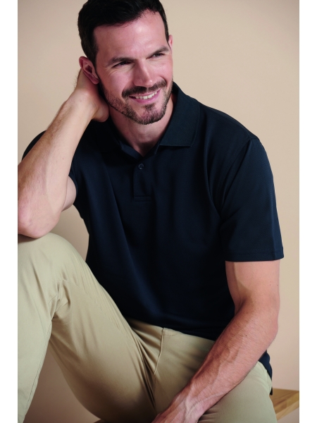 Polo con logo personalizzato da uomo Hendury Coolplus