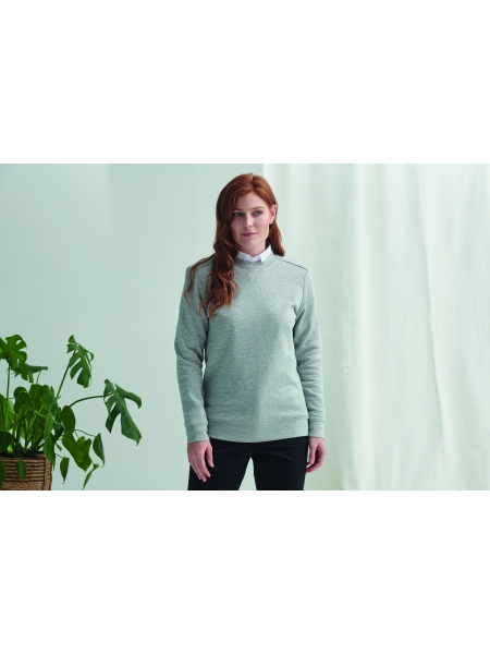 Felpa girocollo unisex personalizzata Endury ecological