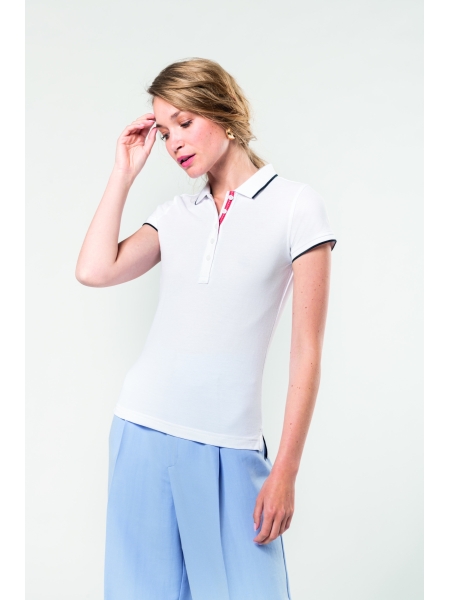 Polo stampa personalizzata da donna Kariban Sailing