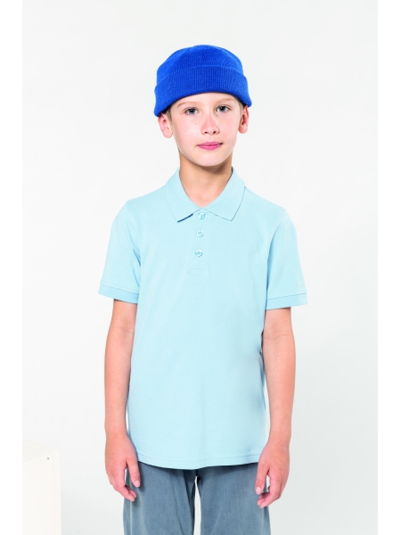 Polo da bambino personalizzata Kariban Chic