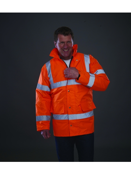 Parka alta visibilità personalizzato Yoko Motorway