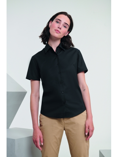 Camicetta donna manica corta Russell Oxford
