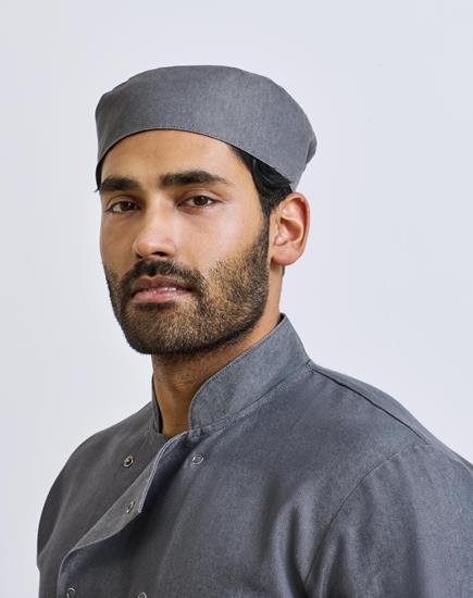 Cappello da cuoco 195 g/m² personalizzabile Premier Chef's Skull Cap