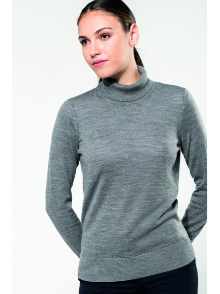 Maglione dolcevita donna Kariban Premium Pullover