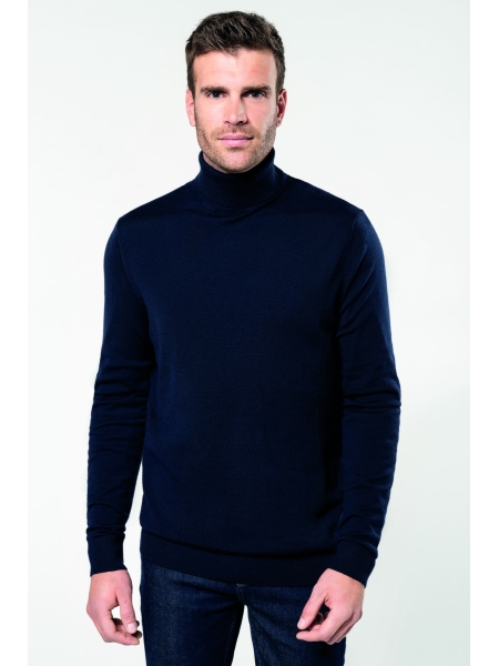 Maglione da uomo personalizzato Kariban Premium Merino dolcevita