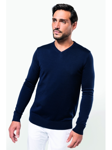 Maglione da uomo personalizzato Kariban Premium Merino