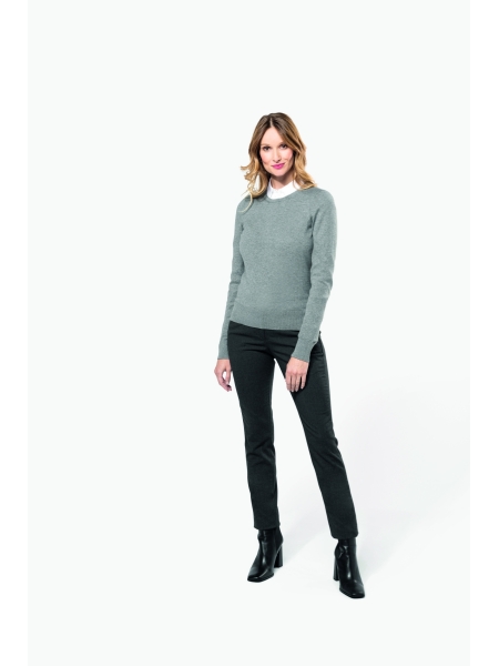 Maglione da donna in cotone pettinato Kariban Premium Supima®