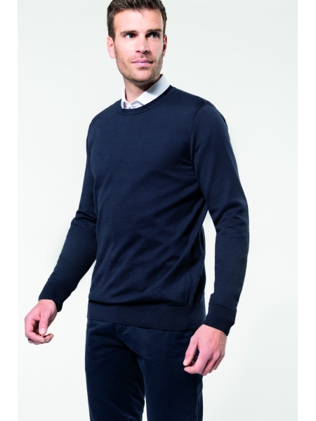 Maglione cotone uomo Kariban Premium Supima®
