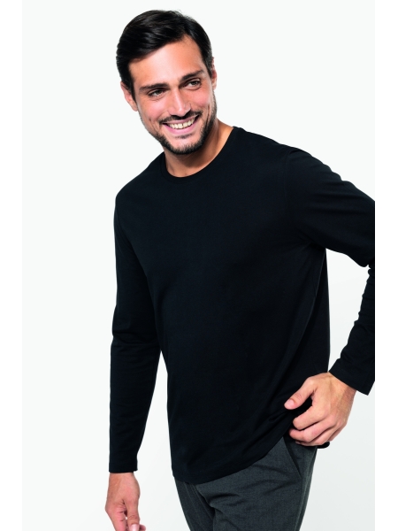 Magliette manica lunga cotone da uomo personalizzabili Kariban Premium Supima®