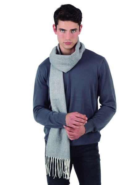 Sciarpa con frange personalizzata K-up